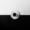 flat view photography of cup of coffee