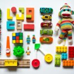 multicolored learning toys