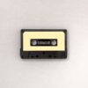 photo of black and brown cassette tape